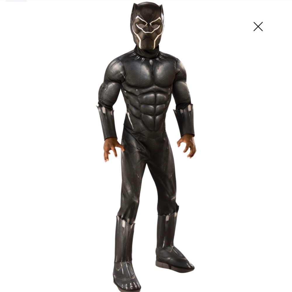 SOLD Boys black panther Halloween Costume